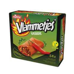 Topking VEGGIE Vlammetjes 54st