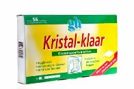 Kristal klaar spoel tabs 56st.
