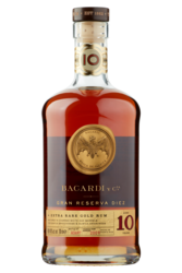 Bacardi Rum Gran Reserva Diez 10Y 40% 70cl