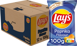 Lays chips paprika 12x100gr
